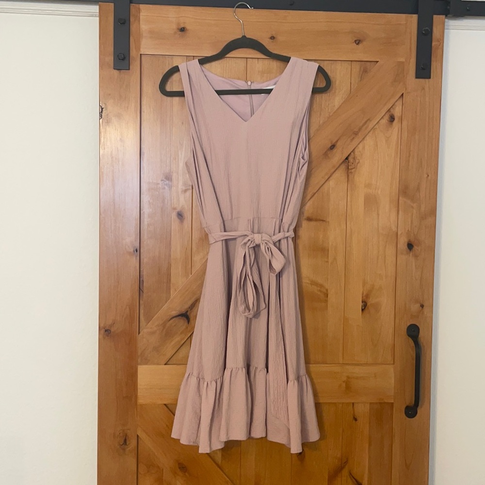 Tags attached Calvin Klein blush midi dress